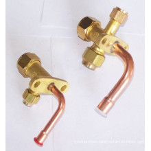 A/C split valve service valve